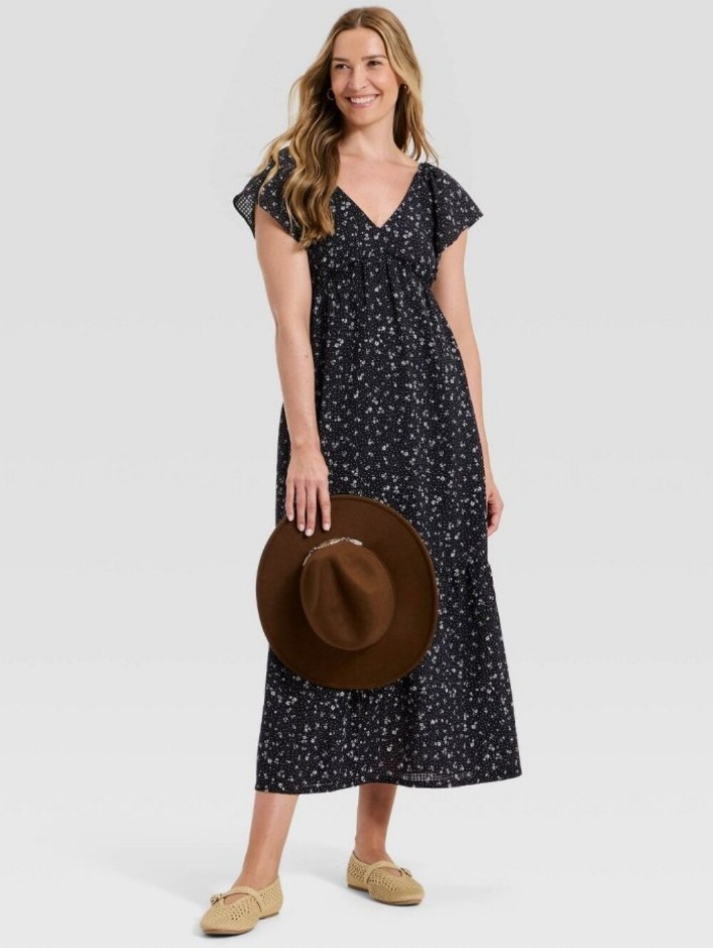 Universal Thread - NWOT / EUC - Floral Midi Dress